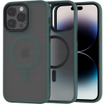Spacecase Hybrid MagSafe - Σκληρή Ημιδιάφανη Θήκη MagSafe - Apple iPhone 14 Pro Max - Dark Green (5905719103071)