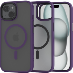 Spacecase Hybrid MagSafe - Σκληρή Ημιδιάφανη Θήκη MagSafe - Apple iPhone 15 Plus - Purple (5905719103187)
