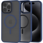 Θήκη Apple iPhone 15 Pro Max - Spacecase Hybrid MagSafe Σκληρή Ημιδιάφανη με MagSafe - Dark Blue (5905719103248)