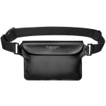 Spigen A620 Aqua Shield Waterproof Pouch Bag - Universal Αδιάβροχη Τσάντα Μέσης - IPX8 - 20 x 12 cm - Solid Black (AMP04532)