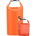 Spigen A630 Aqua Shield Dry Bag - Σετ Universal Αδιάβροχος Στεγανός Σάκος - 20L & 2L - IPX6 - Sunset Orange (AMP06025)