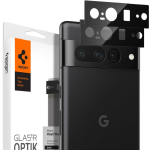 Spigen GLAS.tR EZ Fit OPTIK Lens Protector - Αντιχαρακτικό Προστατευτικό Γυαλί για Φακό Κάμερας Google Pixel 7 Pro - 2 Τεμάχια - Black (AGL05470)