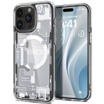 Θήκη Apple iPhone 15 Pro Max - Spigen Ultra Hybrid MagFit με MagSafe - Zero One White (ACS07034)