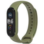 Tech-Protect Λουράκι Σιλικόνης Iconband Xiaomi Mi Band 7 / 7 NFC / 6 / 6 NFC / 5 - Military Green (9589046923289)
