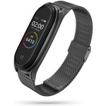 Tech-Protect Μεταλλικό Λουράκι Milaneseband Xiaomi Mi Band 7 / 7 NFC - Black (9589046923470)