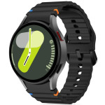 Λουράκι Samsung Galaxy Watch FE / 7 / 6 / Classic 6 / 5 / 5 Pro / 4 / Classic 4 (47/46/45/44/43/42/40mm) - Tech-Protect Silicone Sport Σιλικόνης - Black (5906302313389)