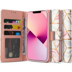 Tech-Protect Θήκη Πορτοφόλι Apple iPhone 13 mini - Marble (6216990212819)