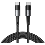 Tech-Protect Ultraboost Cable - Καλώδιο Φόρτισης και Μεταφοράς Δεδομένων Type-C σε Type-C - 200cm - 100W - 5A - Grey (9319456606133)
