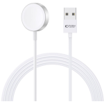 Tech-Protect Ultraboost Magnetic Cable - Μαγνητικός Ασύρματος Φορτιστής USB-A για Apple Watch - 2.5W - 120cm - White (9490713932773)