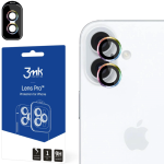 Tempered Glass iPhone 16 / 16 Plus 3MK Lens Protection Pro Αντιχαρακτικό Γυαλί Προστασίας για Φακό Κάμερας - Rainbow (5903108588577)