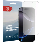 Tempered Glass iPhone 16 Pro Rosso Matte Glass Ματ Αντιχαρακτικό Γυαλί Προστασίας Οθόνης - Clear (8719246461040)