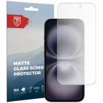 Tempered Glass iPhone 16 Rosso Matte Glass Ματ Αντιχαρακτικό Γυαλί Προστασίας Οθόνης - Clear (8719246461026)