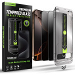 Tempered Glass iPhone 17 / 16 Pro Techsuit Privacy TitanGlass Full Cover Full Face Αντιχαρακτικό Γυαλί Προστασίας Απορρήτου Οθόνης 2 Τεμάχια - Privacy (5949419293540)