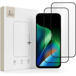 Tempered Glass Xiaomi Redmi 17 Tech-Protect Glass Fit+ Full Face Αντιχαρακτικό Γυαλί Προστασίας Οθόνης 2 Τεμάχια - Black (5906302342808)