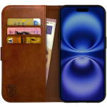 Θήκη Apple iPhone 16 Pro - Rosso Element PU Πορτοφόλι - Brown (8719246453847) 