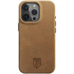Θήκη Apple iPhone 16 Pro - Rosso Elite Back Cover Δερμάτινη με MagSafe - Light Brown (8719246454189) 