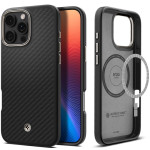 Θήκη Apple iPhone 16 Pro - Spigen Enzo Aramid MagFit Σκληρή με MagSafe & TPU - 1500D - 2mm - Black / Natural (ACS08508)