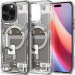 Θήκη Apple iPhone 16 Pro - Spigen Ultra Hybrid MagFit με MagSafe - Zero One Natural Titanium (ACS08137)