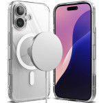 Θήκη Apple iPhone 16 - Ringke Fusion Magnetic Ανθεκτική με MagSafe - Clear (8800274960435)