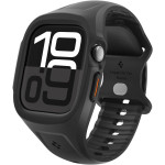 Θήκη Apple Watch 10 46mm Spigen Liquid Air Pro Unibody Σιλικόνης - Matte Black (ACS09317)