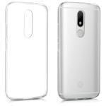KW Διάφανη Θήκη Σιλικόνης Motorola Moto M (40647.03)