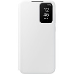Θήκη Flip με Ενεργό Πορτάκι - Samsung Galaxy A35 - Official Samsung Smart View Wallet Cover - White (EF-ZA356CWEGWW)