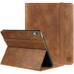 Θήκη iPad Mini 7 2024 / 6 2021 Rosso Element PU με Υποδοχή για Apple Pencil - Brown (8719246472022) 
