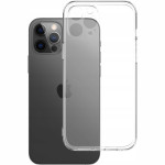 Θήκη iPhone 12 Pro Max Spacecase Clear Case Διάφανη Σιλικόνης 1mm - Transparent (5905719106249)