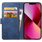 Θήκη iPhone 13 Rosso Element PU Πορτοφόλι - Blue (8719246324734) 