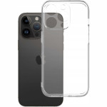 Θήκη iPhone 14 Pro Spacecase Clear Case Διάφανη Σιλικόνης 1mm - Transparent (5905719106300)
