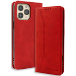 Θήκη iPhone 16 Pro Bodycell Book Case Πορτοφόλι - Red (5206015079726)
