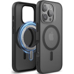 Θήκη iPhone 16 Pro Elago Magnetic Hybrid Ημιδιάφανη Σκληρή με MagSafe - Soft Feeling Dark Gray / Black (ES16MSHB63PRO-SFDGBK)