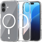 Θήκη iPhone 16 Spacecase Clear MagSafe Σκληρή Διάφανη με MagSafe - Transparent (5905719112141)