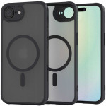 Θήκη iPhone 16e Spacecase Hybrid MagSafe Σκληρή Ημιδιάφανη με MagSafe - Black (5905719117870)