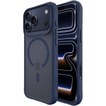 Θήκη iPhone 17 Pro Buddi Hybrid Σκληρή Ημιδιάφανη με MagSafe - Matte Blue (8719246492518)