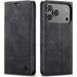 Θήκη iPhone 17 Pro Max Spacecase Wallet Πορτοφόλι - Black (5905719132323)