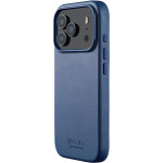 Θήκη iPhone 17 Pro MUJJO by Troubadour Full Leather Case Δερμάτινη με MagSafe - Monaco Blue (MUJJO-CL-061-BL)