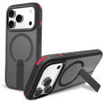 Θήκη iPhone 17 Pro Prodigee Formula K1 Ημιδιάφανη Ανθεκτική με MagSafe & KickStand - Smoke (IPH17P-6.3-FRMK-SMK)
