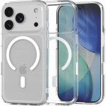 Θήκη iPhone 18 Pro / 17 Pro Spacecase Clear MagSafe Σκληρή Διάφανη με MagSafe - White (5905719144159)