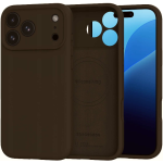 Θήκη iPhone 18 Pro Max / 17 Pro Max Spacecase Silicone Mag Case Σιλικόνης με MagSafe - Chocolate Brown (5905719143251)