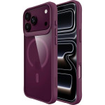 Θήκη iPhone 18 Pro Max Buddi Hybrid Σκληρή Διάφανη με MagSafe - Matched Red (8719246607509)