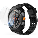 Θήκη & Tempered Glass Samsung Galaxy Watch Ultra 47mm Supcase Unicorn Beetle Pro Ανθεκτική Unibody με 2 x Αντιχαρακτικά Γυαλία Προστασίας - Black (843439151642)