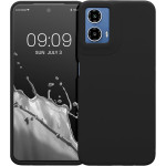 Θήκη Motorola Moto G34 - KWmobile Soft Flexible Rubber Cover Σιλικόνης - Black (KWM000022QS001C)