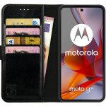 Θήκη Motorola Moto G75 Rosso Element PU Πορτοφόλι - Black (8719246468612) 
