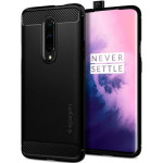 Θήκη OnePlus 7 Pro Spigen Rugged Armor Ανθεκτική Σιλικόνης - Matte Black (K09CS26390)