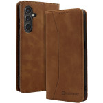 Θήκη Πορτοφόλι - Samsung Galaxy S24 - Bodycell Book Case - Brown (5206015073496)