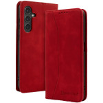 Θήκη Πορτοφόλι - Samsung Galaxy S24 Plus - Bodycell Book Case - Red (5206015073540)