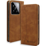 Θήκη Πορτοφόλι - Xiaomi 14 - Bodycell Book Case - Brown (5206015073311)