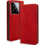 Θήκη Πορτοφόλι - Xiaomi 14 - Bodycell Book Case - Red (5206015073328)