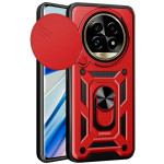 Θήκη Realme 13 Pro / 13 Pro Plus - Bodycell Armor Slide Ανθεκτική με Κάλυμμα για την Κάμερα & Μεταλλικό Ring Holder - Red (5206015078705)